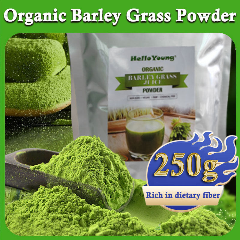 Barley Grass Powder original Easy to drink Pure Organic Barley Juice Weight Loss Barley Health Matcha Beverage Main image