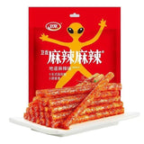 Spicy Gluten Latiao, Chinese Special Snack Food 78g (Pack of 2) Spicy Strips