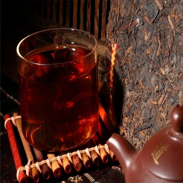 CIFbuy 1985 Year Puer Tea Brick Chinese Ripe Pu'er 250g Pu-erh Ancient Tree Black Tea