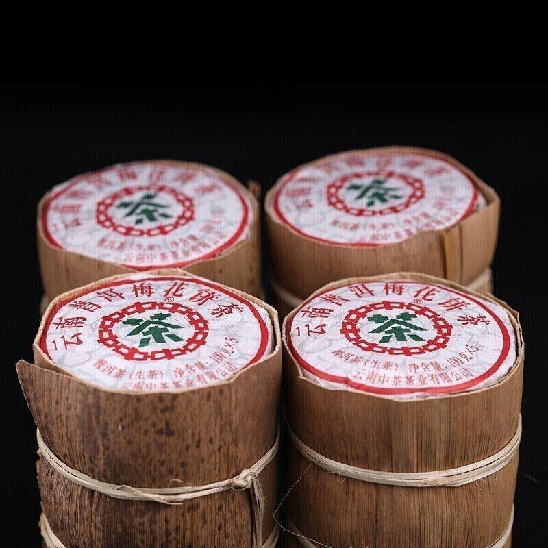 CIFbuy Chinese Tea 2019 Plum Blossom Cake Pu'er Raw Tea Cake 100g Yunnan Pu'er Tea