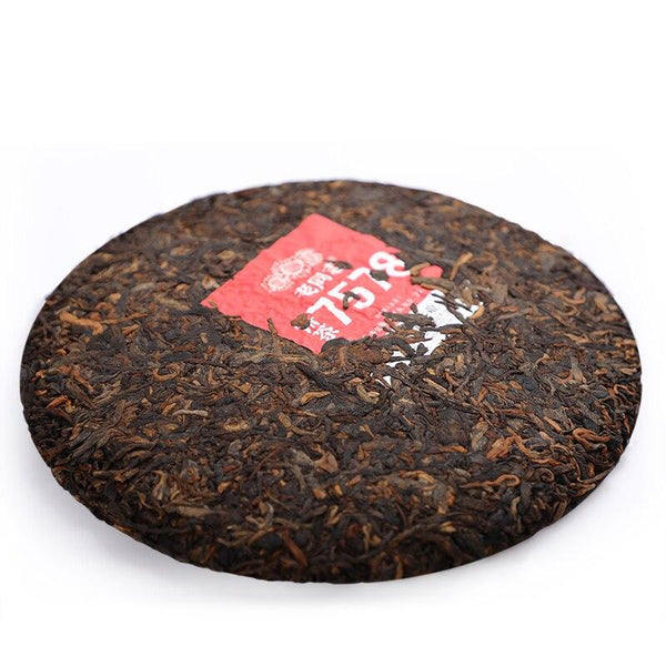 CIFbuy 2022 Haiwan Classic 7578 Shou Puerh (Batch 221, Aged Tea Cake, 357g)