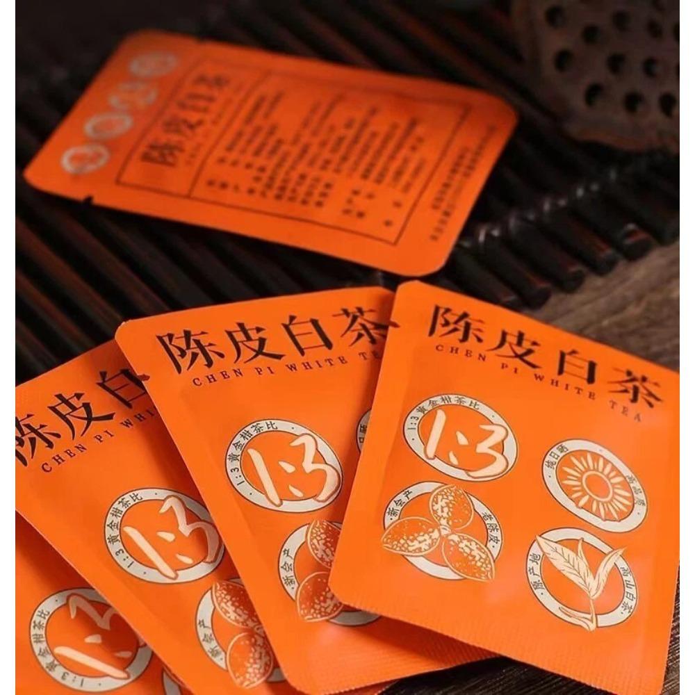 CIFbuy White Tea Stuffed Tangerine Orange XinHui Chenpi Aged Shou Mei white tea 250g