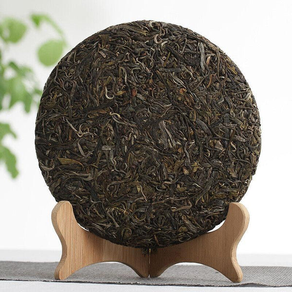 CIFbuy 357g Yunnan Puerh Tea Banzhang Green Cake Large Tree Old Tree Puerh Raw Cake