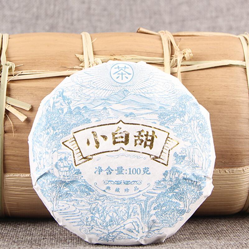 CIFbuy White Tea Cake Natural Aged Tree Xiao Bai Tian 100g