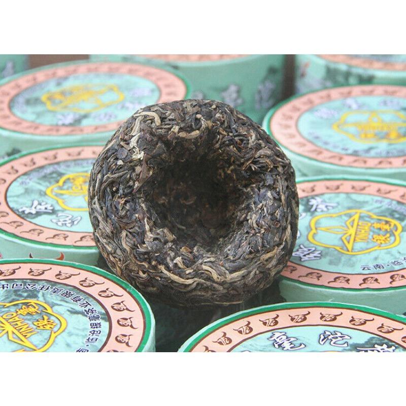 CIFbuy2013 Yunnan Pu'er Lincang Tea Factory Tuo Tea Aged Pu'er Raw Tea 100g/box