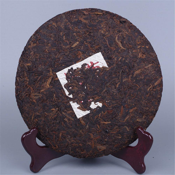 CIFbuy 357g Yunnan Ripe Pu-erh Tea Cake Natural Fermented Black Tea