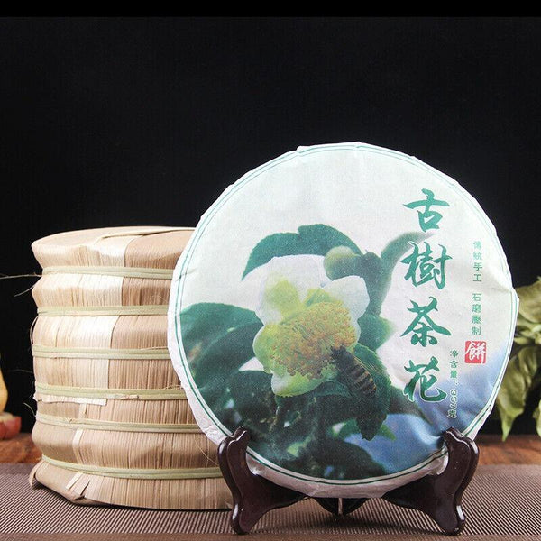 CIFbuy Pu-erh Tea Cake Raw Tea 357g Tea Flower Pu-erh Cake