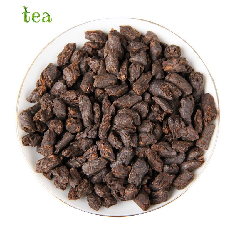 CIFbuy Aged Pu'er Tea, Menghai Jelly Aroma Crushed Silver Tea, Fossilized Aged Pu'er Aroma, Bulk Ripened Tea 500g