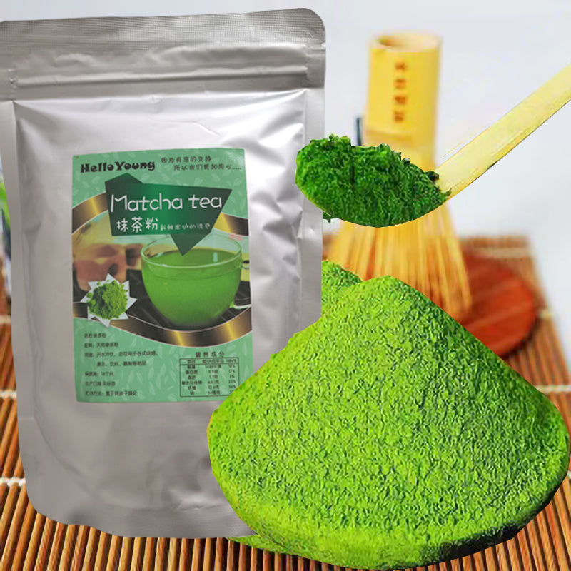 250G 100% matcha green tea powder Pure Instant Matcha Powder DIY Dessert Slimming Weight Loss Products Improves Digestion Gut Health Main image