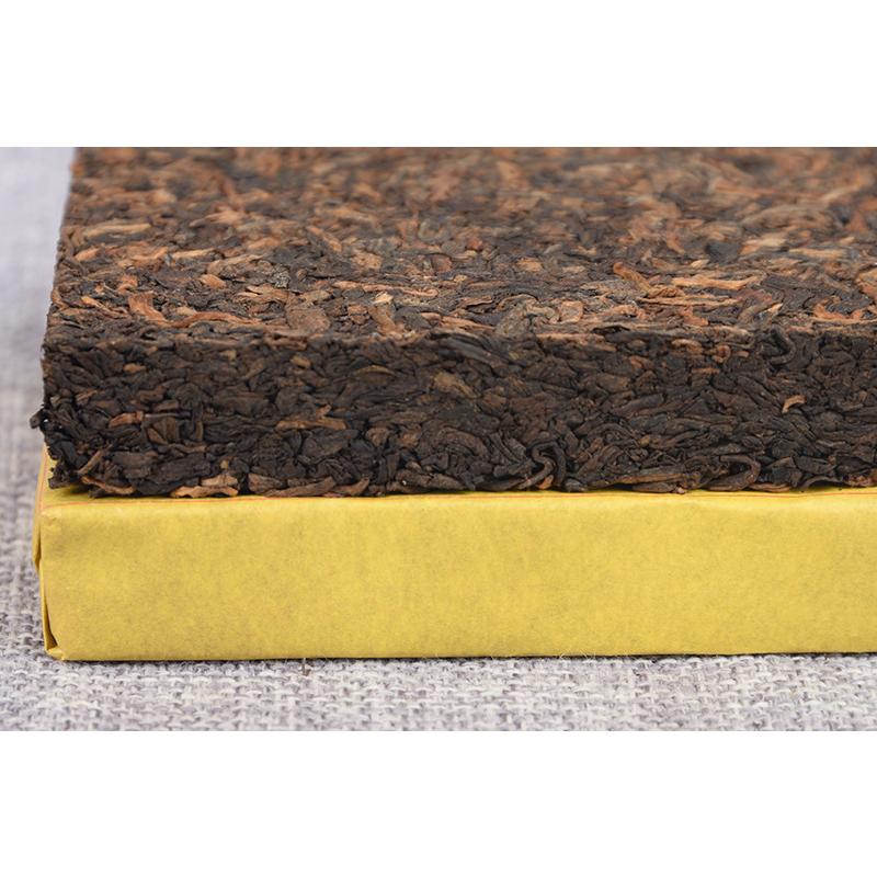 CIFbuy 250g Yunnan Pu'er Tea Ripe Tea Golden Bud Ripe Brick Weight Loss Healthy Drink