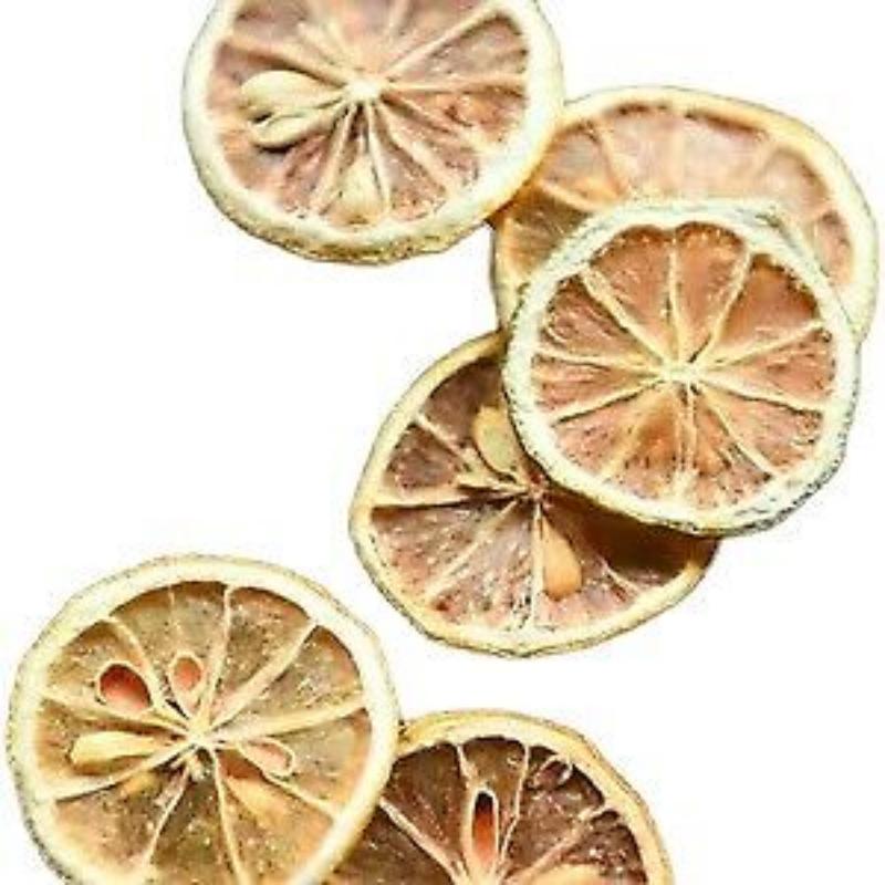CIFbuy Natural Dried Lemon Slices Yellow Fragrance Fall Hem Fat Herbal Tea