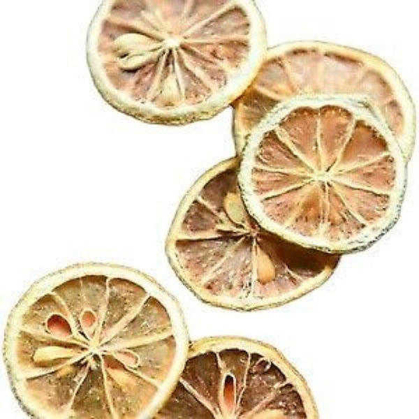 CIFbuy Natural Dried Lemon Slices Yellow Fragrance Fall Hem Fat Herbal Tea