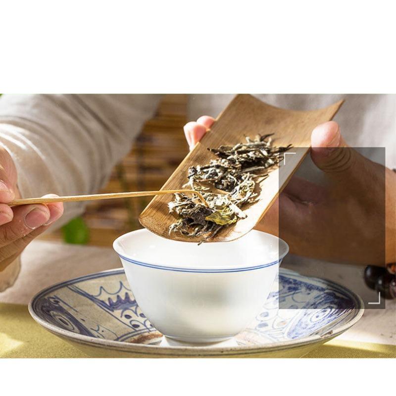 CIFbuy 350g Fuding White Tea Shoumei Tea Brick Old White Tea Brick Alpine Panxi