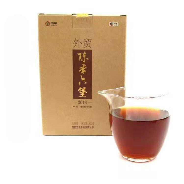 CIFbuy 2019 Zhongcha Liupao Tea Hei Cha China Liu Bao Cha Dark Tea Foreign Trade 500g