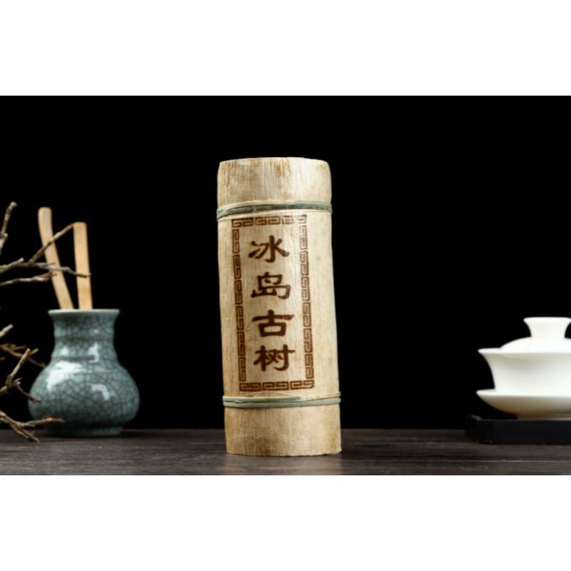 CIFbuy 500g Yunnan Pu'er Tea Icelandic Small Dragon Column Mini Bamboo Tube Raw Tea