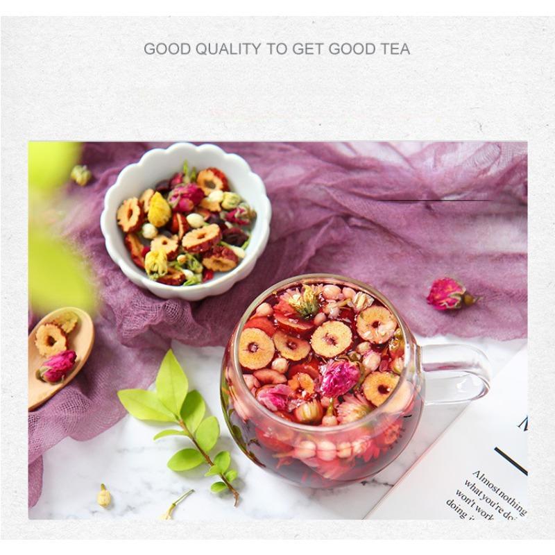 CIFbuy Rose Luoshen Wholesale Flower Tea Chrysanthemum Red Date Sliced Flower Tea