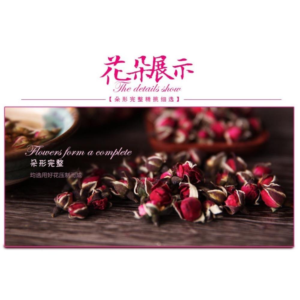 CIFbuy Dried Rose Buds Flower Tea Cake Natural Herbal Infusion Premium Quality