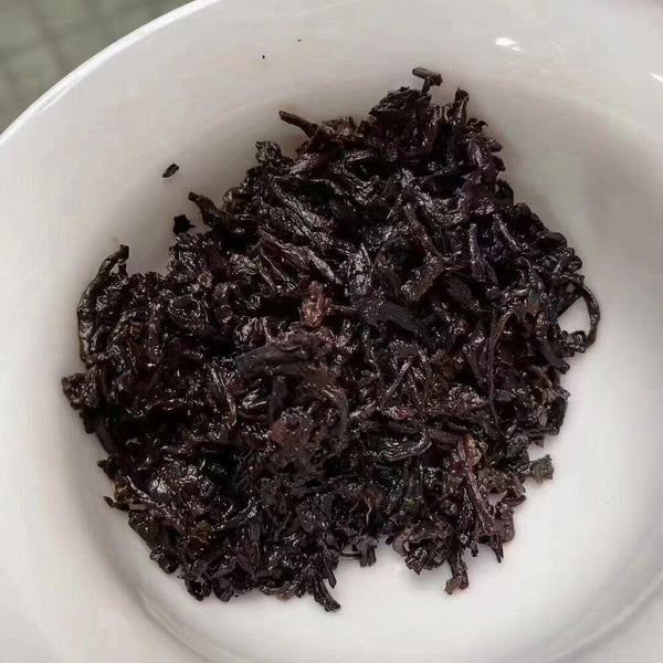 CIFbuy 357g Yunnan Puerh Ripe Tea Cake 2006 Bingdao Cooked Pu-erh Cake Tea Pu'er Tea