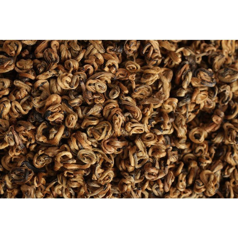 CIFbuy 500g Yunnan black tea Fengqing Dian Hong Jin Luo (No. 2) early spring tea