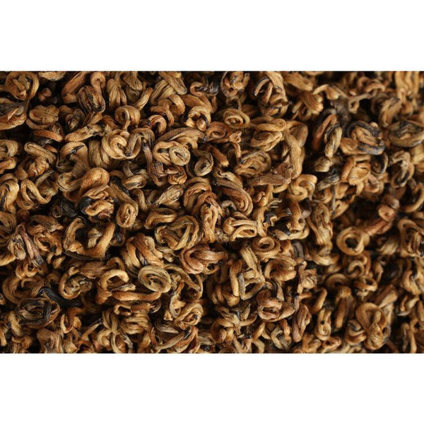 CIFbuy 500g Yunnan black tea Fengqing Dian Hong Jin Luo (No. 2) early spring tea