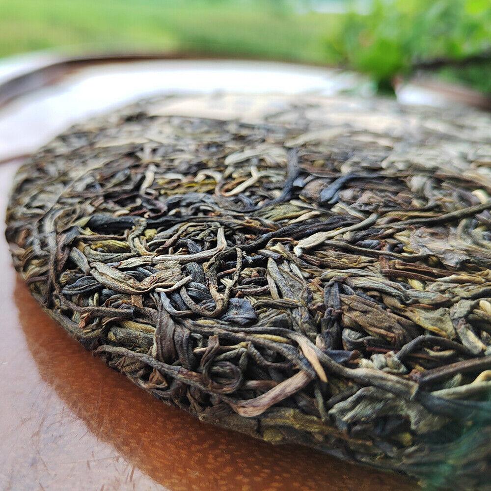 CIFbuy 357g Chinese Pu-erh Tea Cake Raw Pu'er Tea Health Care Slimming Yunnan Black Tea