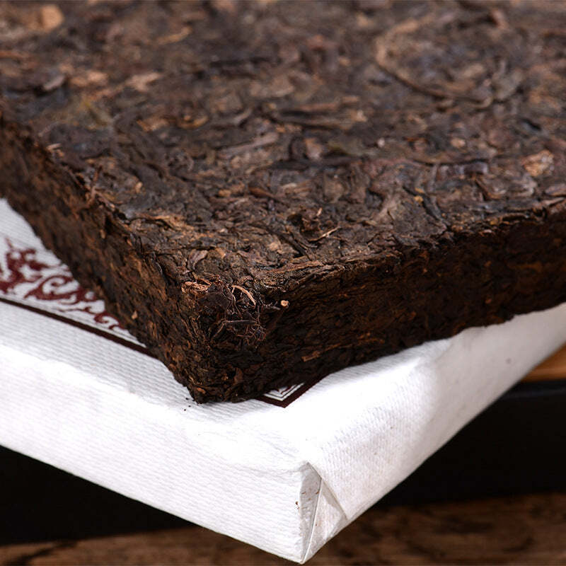 CIFbuy500g Yunnan Pu'er Brick Tea Aged Pu-erh Ripe Tea Premium Puerh Cooked Tea Brick
