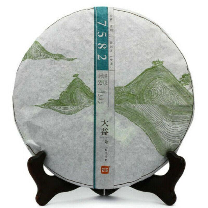 CIFbuy 2014 Yunnan Menghai Dayi TAETEA 7582 Classic Raw Pu'er Tea Puerh Puer Tea 357g