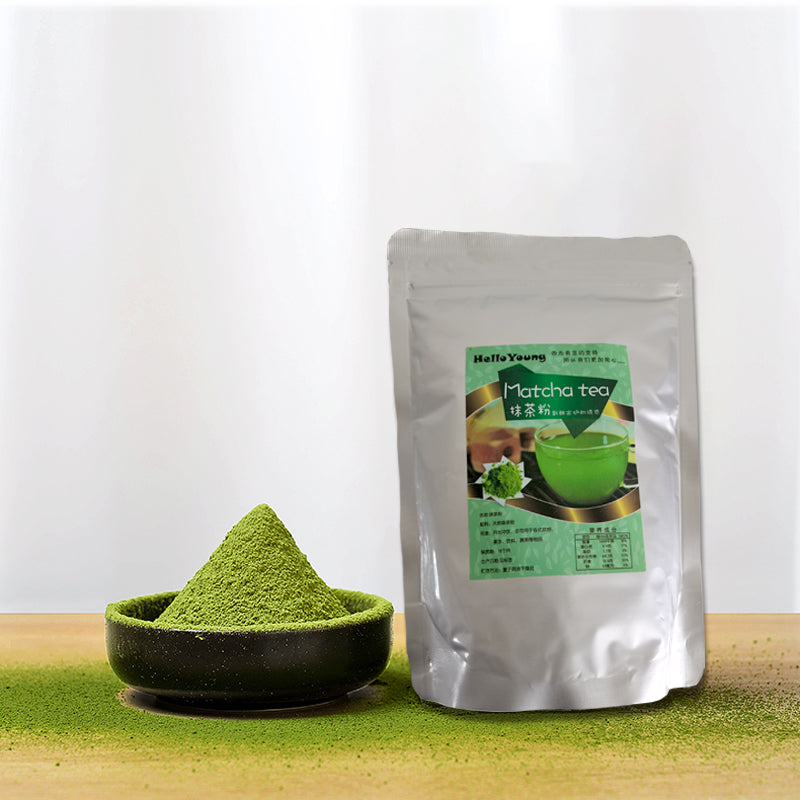 Matcha Mocha Capuccino Latte Chocolate Cafe Art Green Tea 250g Herbal tea products for men & women, Chinese tea leaves products Loose leaf original Green Food organic Main image