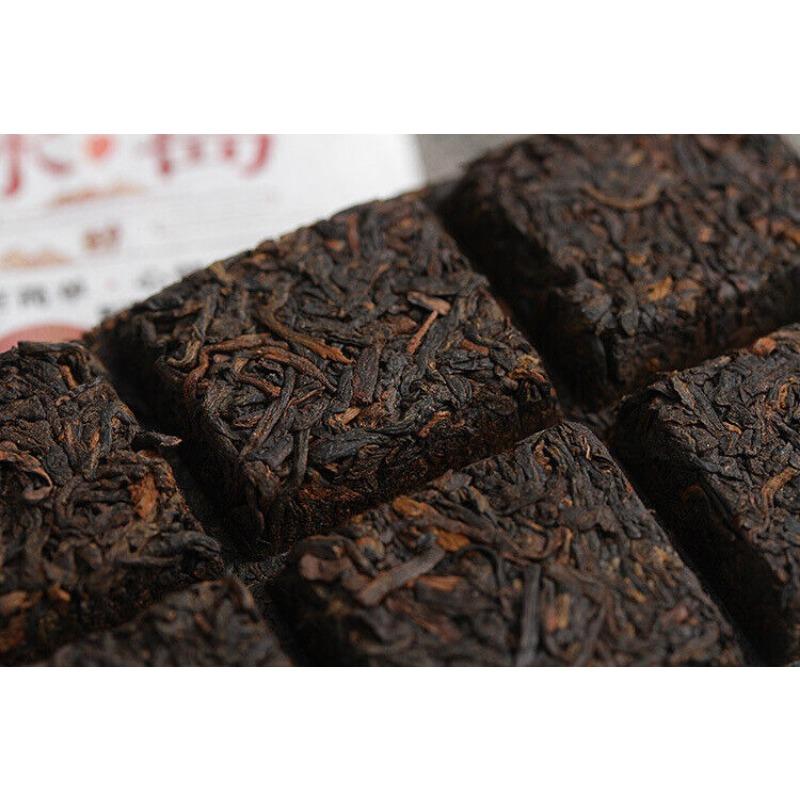 CIFbuy 50g Yunnan Pu'er Icelandic Mellow Old Tree Ripe Chocolate Tea Brick Spring Tea