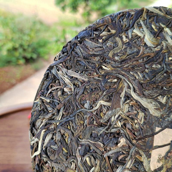 CIFbuy Scraping Walled Pu'er Tea Cake Yiwu Ancient Tree Raw Tea First Spring Yunnan Tea