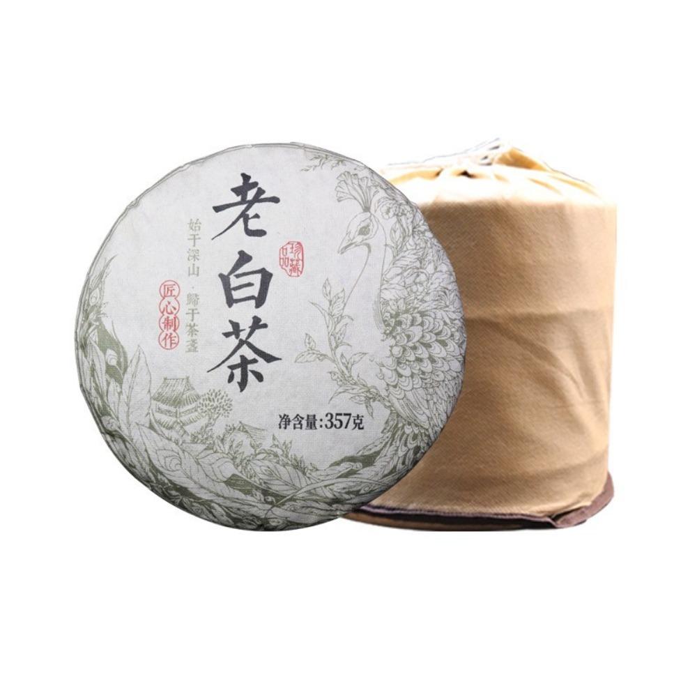 CIFbuy 357g 2023 Aged White Tea Pu'er White Tea Fuding Tea Cake Rich Aroma Tea cake