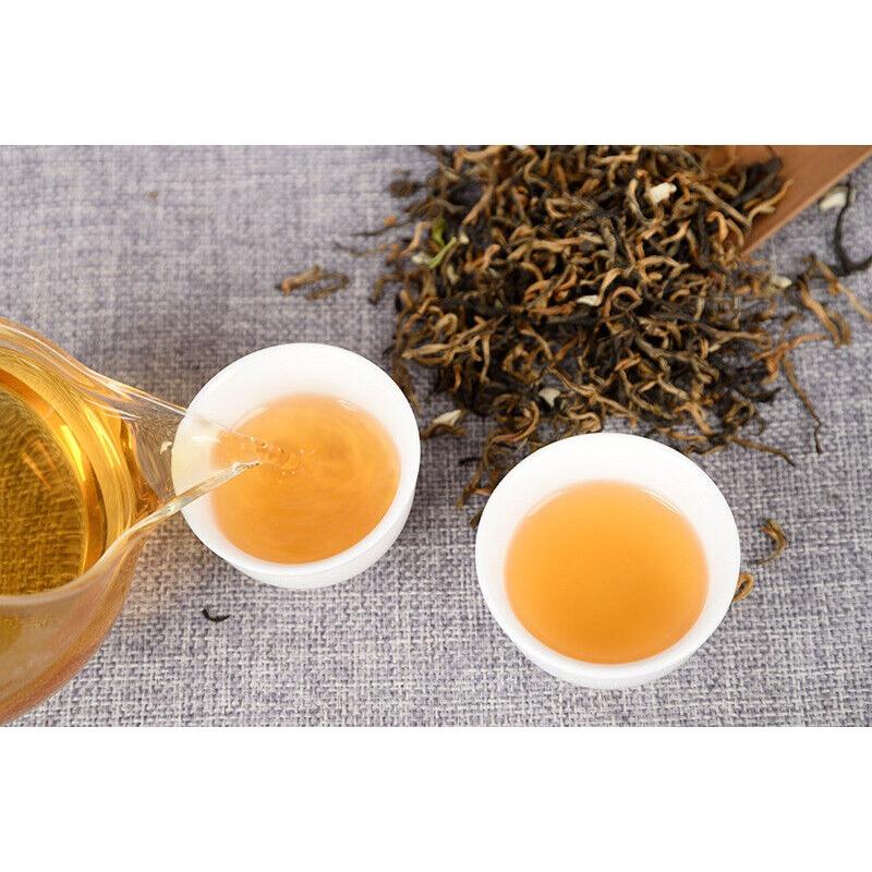 CIFbuy Yunnan Tea Jasmine Dian Hong Tea Jasmine Mao Feng Dian Hong Tea 100g 3.5 Oz