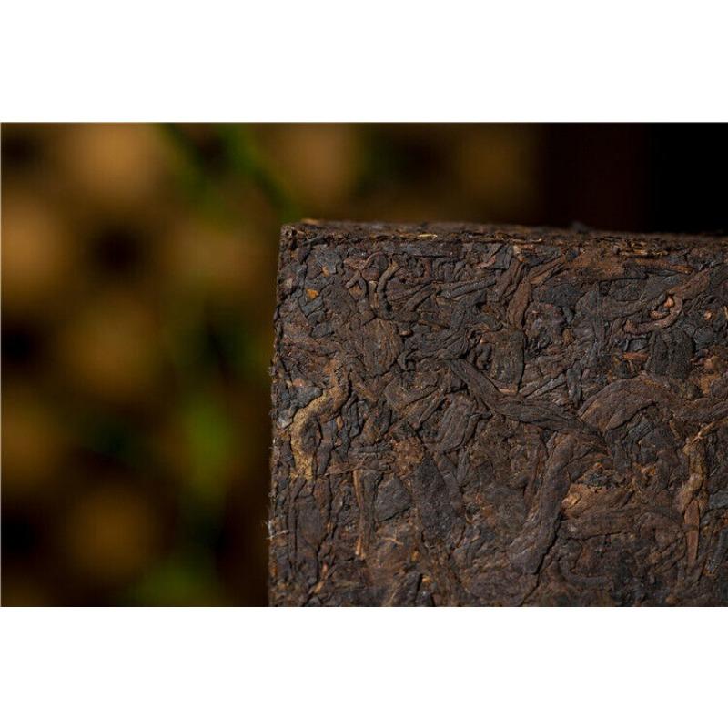 CIFbuy 250g Yunnan Pu'er Tea Brick Brown Mountain Arbor Menghai Big Leaf Spring Tea