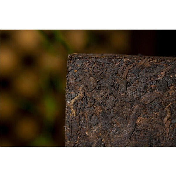 CIFbuy 250g Yunnan Pu'er Tea Brick Brown Mountain Arbor Menghai Big Leaf Spring Tea