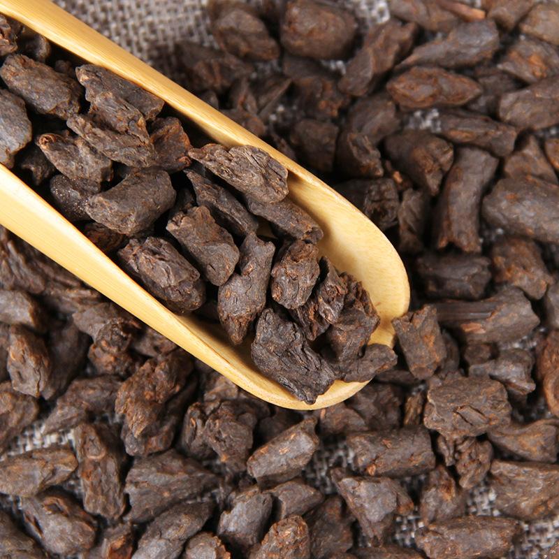 CIFbuy Aged Pu'er Tea, Menghai Jelly Aroma Crushed Silver Tea, Fossilized Aged Pu'er Aroma, Bulk Ripened Tea 500g