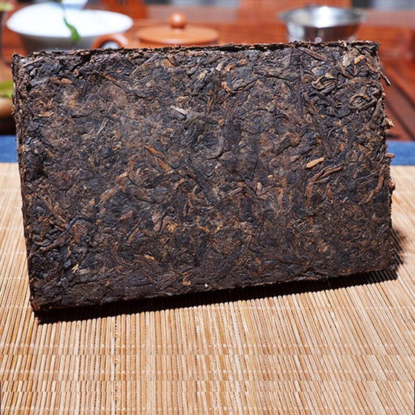 CIFbuy Yunnan Pu'er Ripe Tea Brick Jujube Scented Old Tea Brick 250g