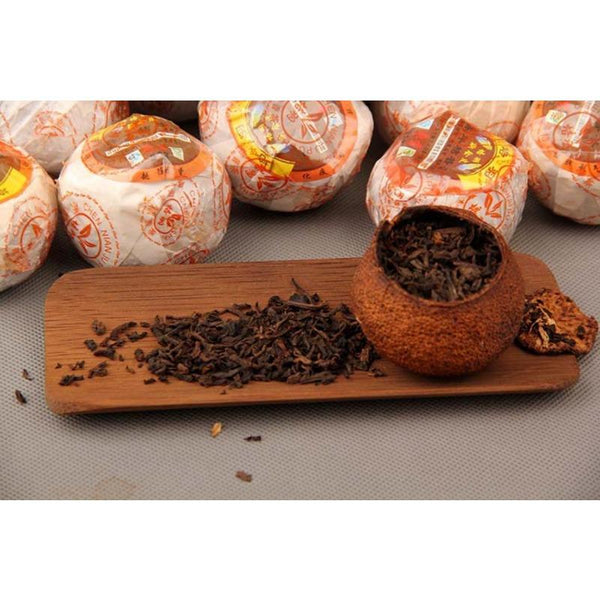 CIFbuy Pu-erh Tea Ripe Tea Citrus Pu-erh Tea Aged Orange Pu Tea Orange Pu Date Aroma