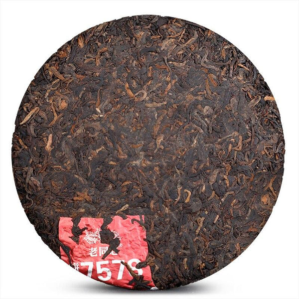 CIFbuy LaoTongZhi 7578 Shu Puerh Tea 357g Aged Yunnan Chinese Pu'er
老同志7578熟普洱饼茶357克云南陈年普洱茶