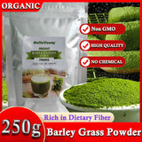 Organic Barley Grass Powder original 250g moistening intestines, Antioxidant-Rich, Energy Booster Organic Grass Powder