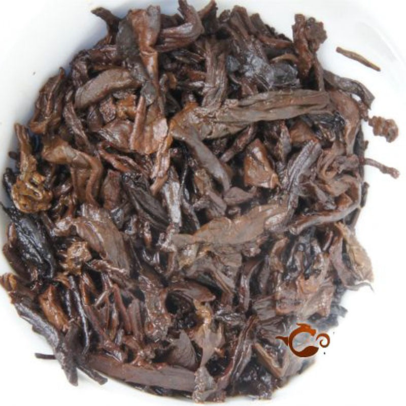 China 100g Black Puer Tea Ripe Pu-erh Red Tea Yunan Canned Green Food Beauty Tea
