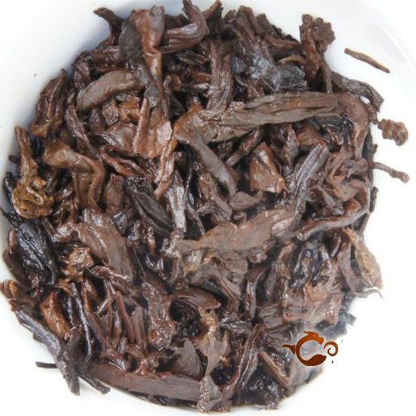 China 100g Black Puer Tea Ripe Pu-erh Red Tea Yunan Canned Green Food Beauty Tea