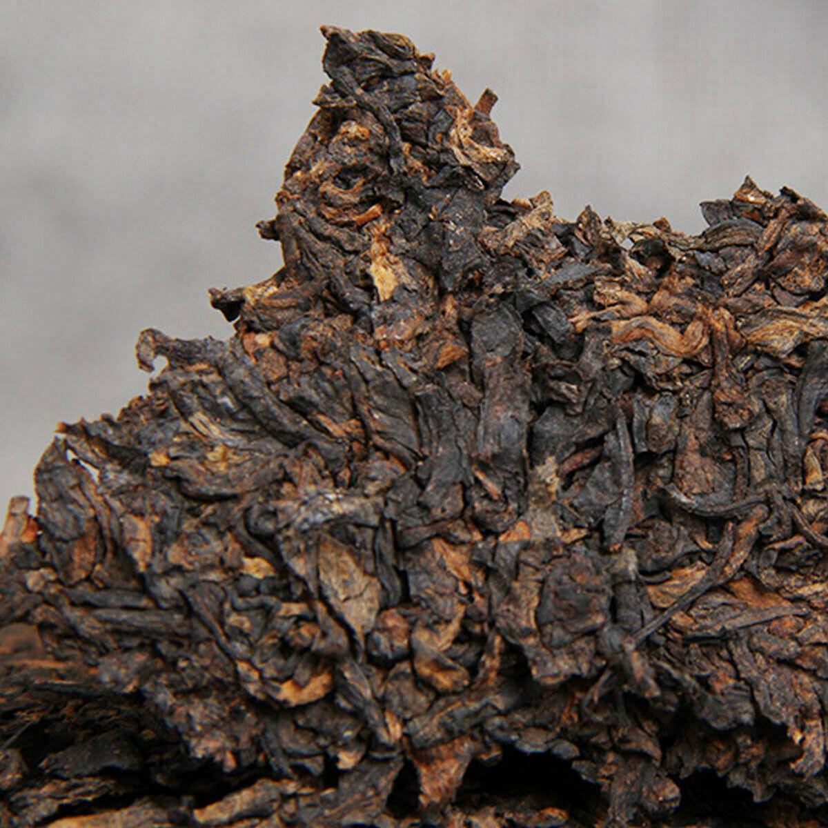 CIFbuy 357g Premium Ripe Puerh Tea Lao Ban Zhang Ecological Ancient Tree Tea Golden Bud