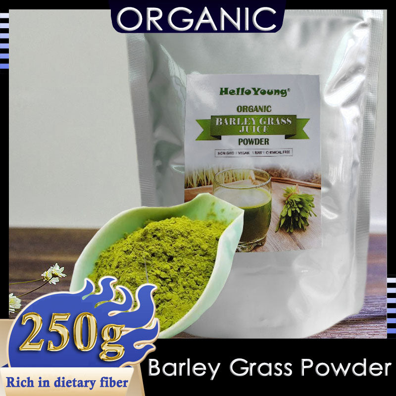 Barley Grass Powder Original 100% healthy Pure Organic Barley for weight loss body detox keto diet Barley grass powder moistening intestines, burning fat Main image