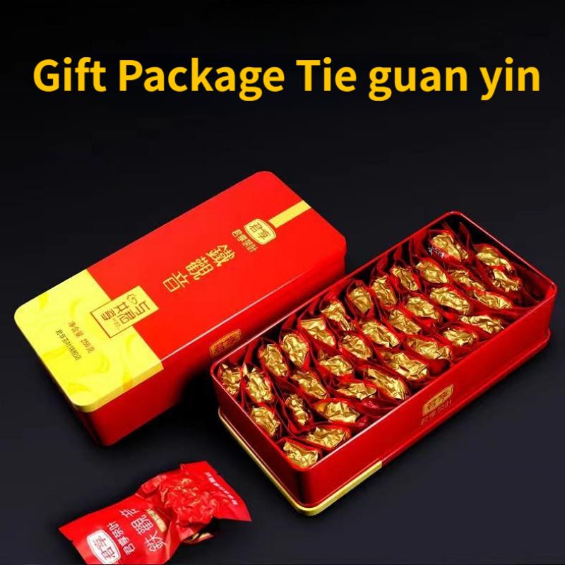 CIFbuy 250g Tieguanyin Green Tea Anxi Tie Guan Yin Oolong Tea Iron Box Package