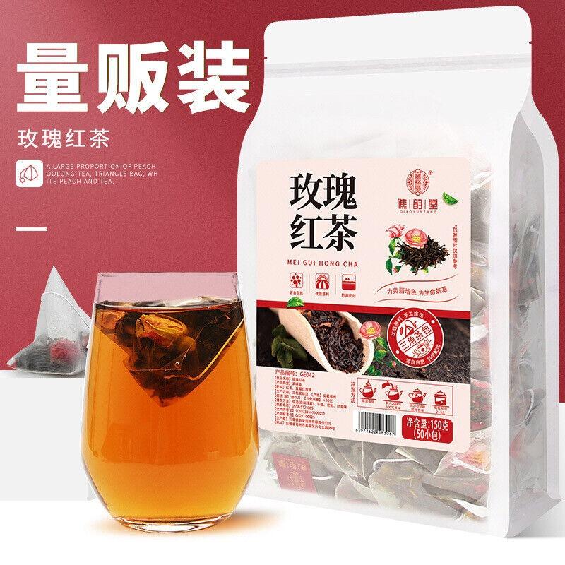 CIFbuy Rose Black Tea Herbal Tea 150g