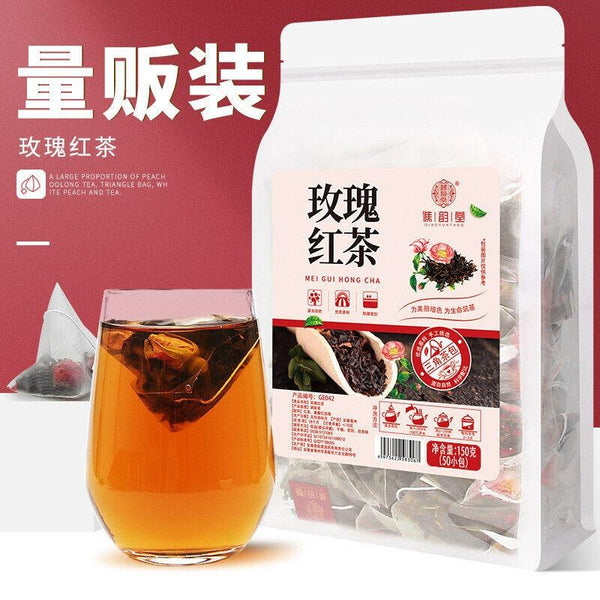 CIFbuy Rose Black Tea Herbal Tea 150g