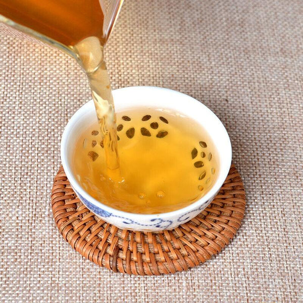 CIFbuy Mengku The More Old The More Fragrant Pu'er Tea 357g Puer Raw Tea Cake Shen