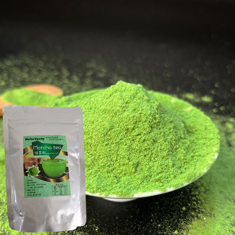 MATCHA POWDER LATTE FOR BEVERAGE SWEETENED PREMIX KETO ORGANIC 250 grams matcha powder for drinks green tea powder weight loss japan for baking matcha latte macha powder Main image