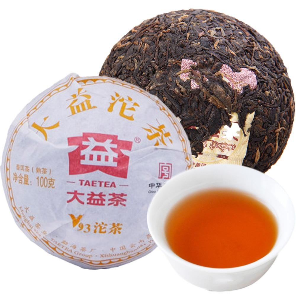 CIFbuy 100g Organic Yunnan Ripe Pu'er Tea Natural Herbal Energy Tea Secondary image