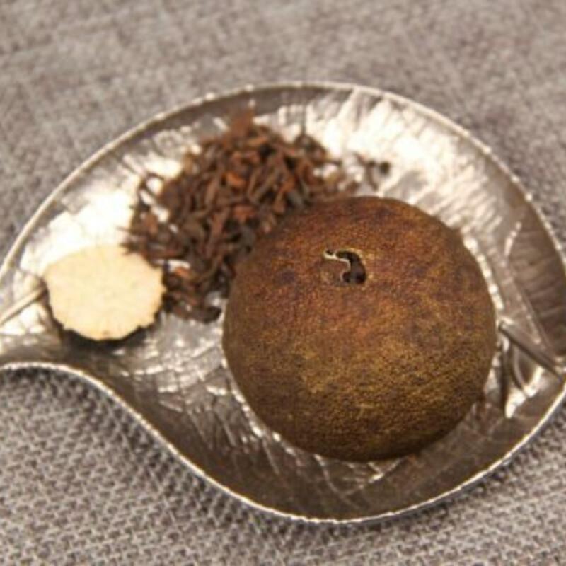 CIFbuy Chen Pi Orange Peel Puer Tea 100g Gong Ting Ripe Cake